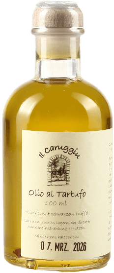 Il Caruggiu Olio al Tartufo - Olivenöl mit scharzem Trüffel
