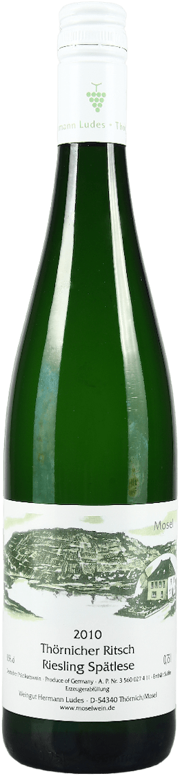 Hermann Ludes Thörnicher Ritsch Riesling Spätlese 2010