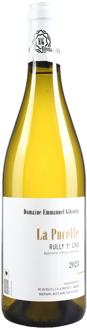Emmanuel Giboulot Rully 1er Cru La Pucelle 2023 BIO