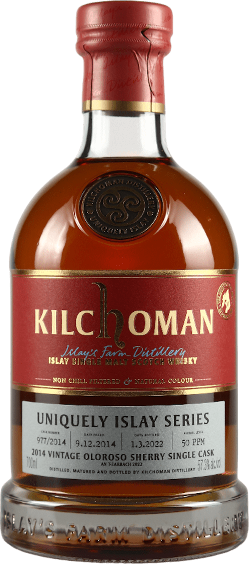Kilchoman Islay Vintage 2014 Oloroso Sherry Single Cask 57,30 %