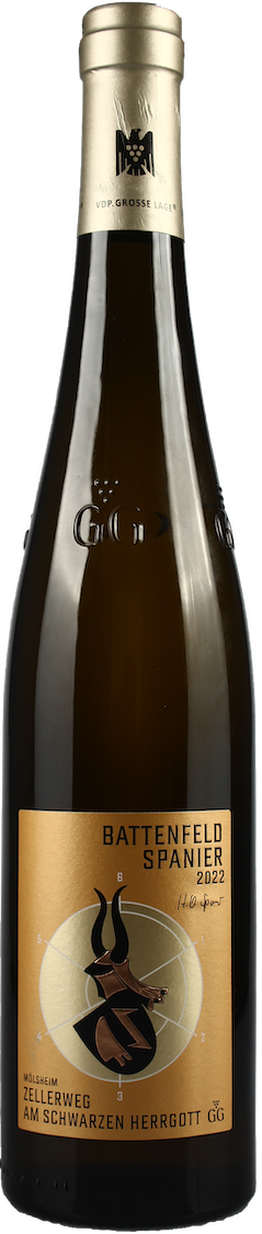 Battenfeld Spanier Zellerweg am schwarzen Herrgott Riesling GG 2022 BIO