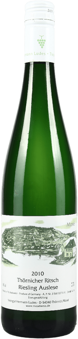 Hermann Ludes Thörnicher Ritsch Riesling Auslese 2010