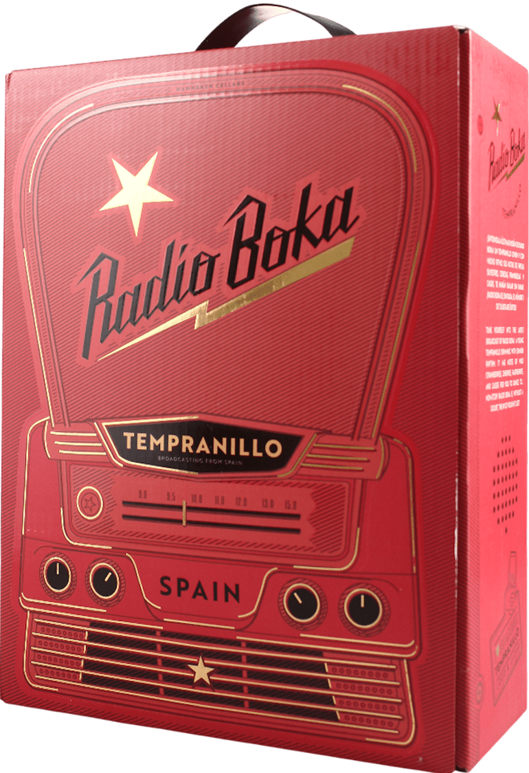 Radio Boka Tempranillo Bag in Box 3 Liter