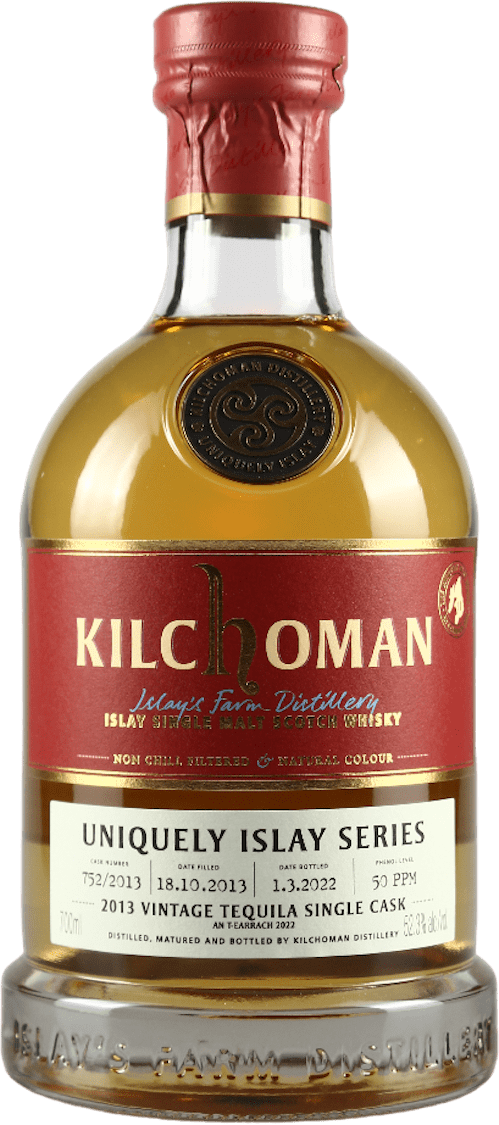 Kilchoman Islay Vintage 2013 Tequila Single Cask 52,30 %