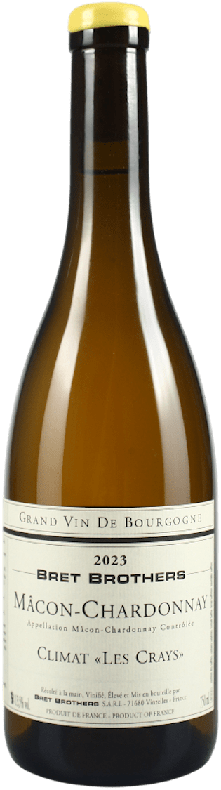 Bret Brothers Mâcon Chardonnay Les Crays 2023 BIO