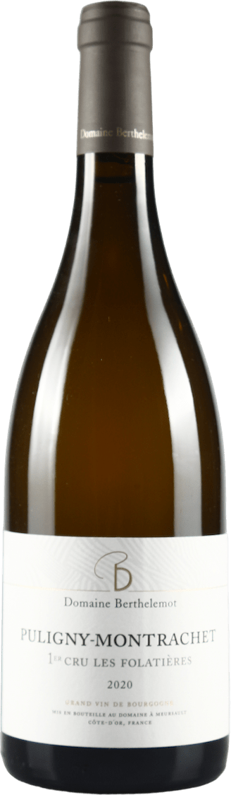 Berthelemot Puligny Montrachet 1er Cru Les Folatieres blanc 2020