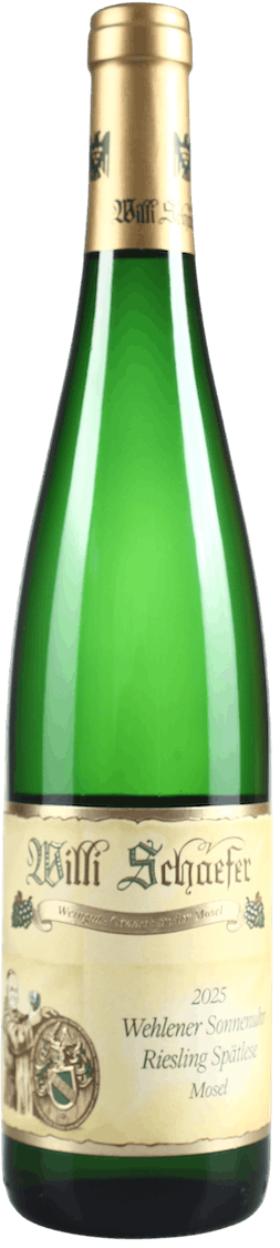 Willi Schäfer Wehlener Sonnenuhr Riesling Spätlese 2025