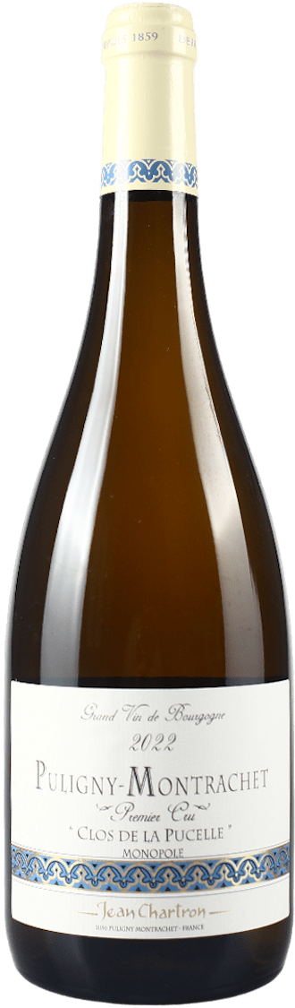 Jean Chartron Puligny Montrachet Clos de la Pucelle 1er Cru Monopole 2022