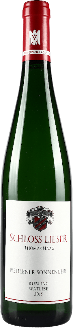 Schloss Lieser Wehlener Sonnenuhr Riesling Spätlese 2015