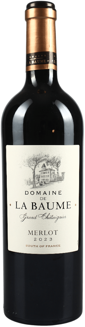 La Baume Merlot Grand Châtaignier