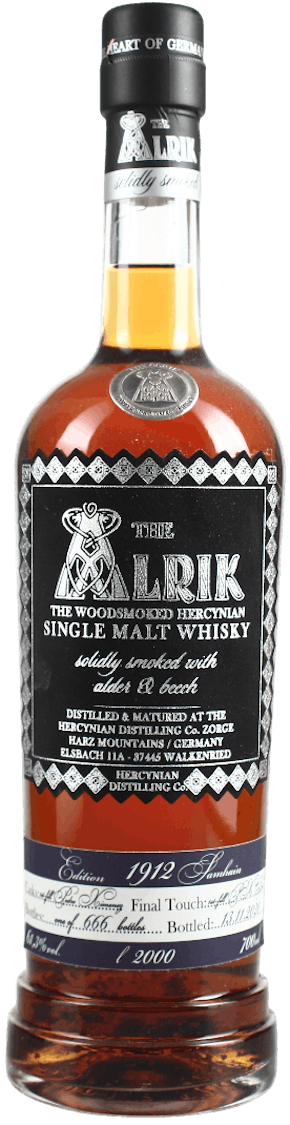 The Alrik the Woodsmoked Hercynlan Single Malt Whisky Edition 1912 Samhain
