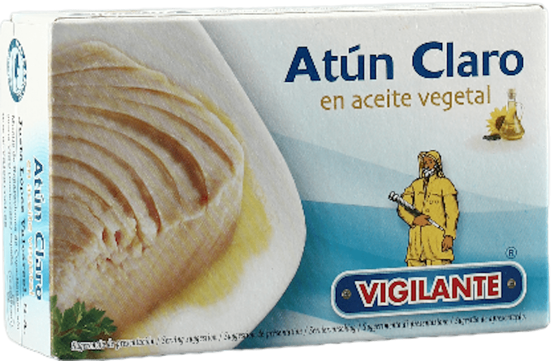 Vigilante Atun claro en aceite vegtal - Heller Thunfisch in Pflanzenöl