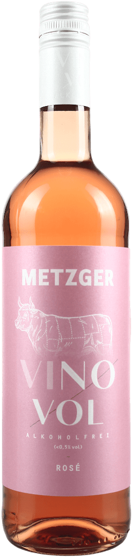 Metzger VINOVOL Rosé alkoholfrei