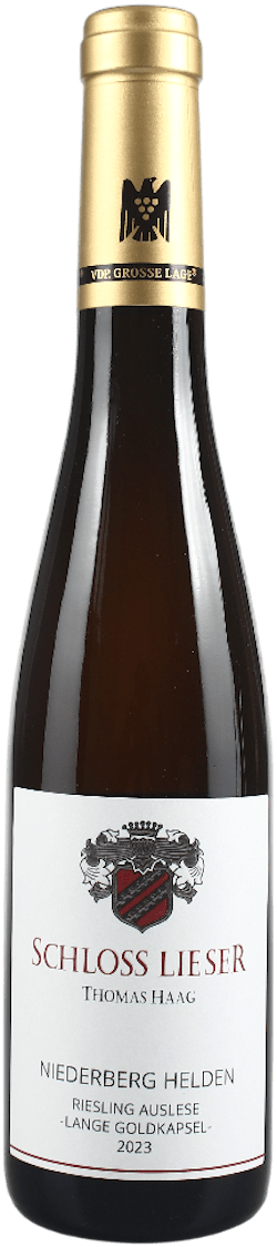 Schloss Lieser Niederberg Helden Riesling Auslese Lange Goldkapsel 2023