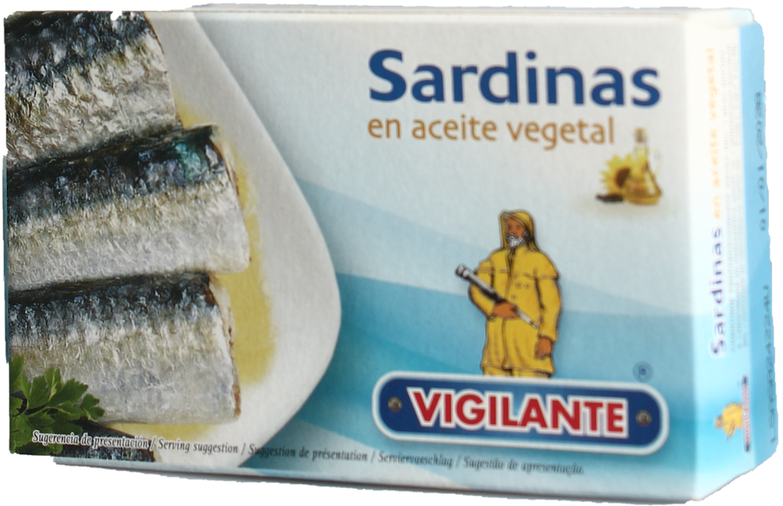 Vigilante Sardinas den aceite vegetal - Sardinen in Pflanzenöl