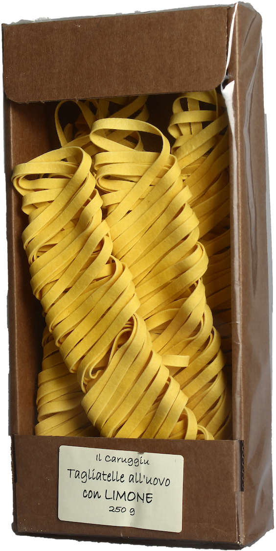 Tagliatelle all uovo con limone Eiernudeln mit Zitrone