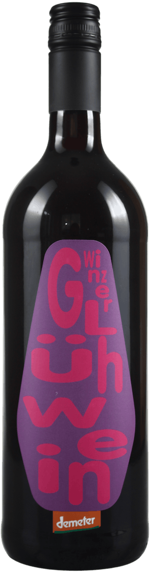 Leiner Winzerglühwein rot Demeter Liter BIO