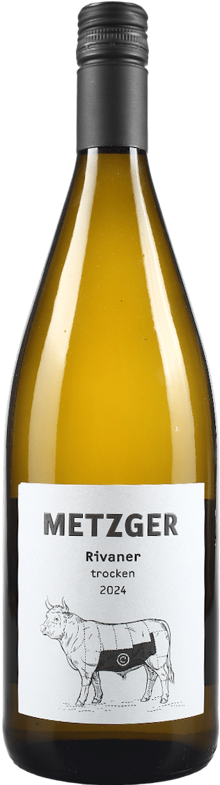 Metzger Rivaner trocken Liter -C-