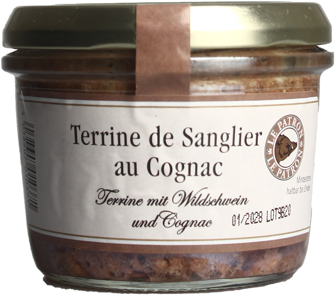 Terrine mit Wildschwein und Cognac
