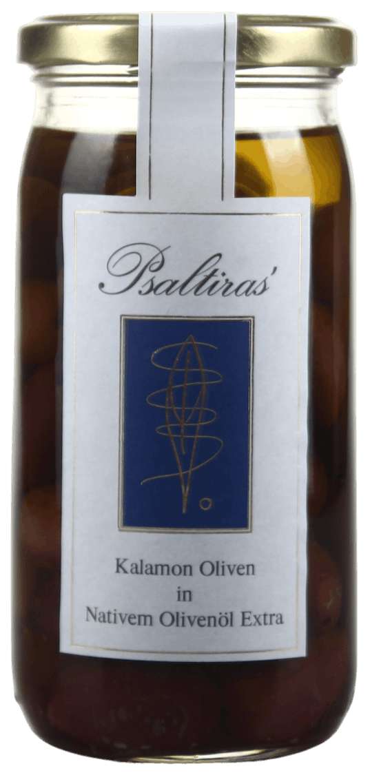 Psaltiras Kalamon Oliven in Nativem Olivenöl Extra