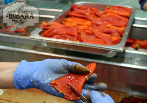 Conservas Rosara Minipaprika gefüllt mit Käse