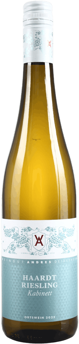 Weingut Andres Haardter Riesling Kabinett fruchtig süss BIO