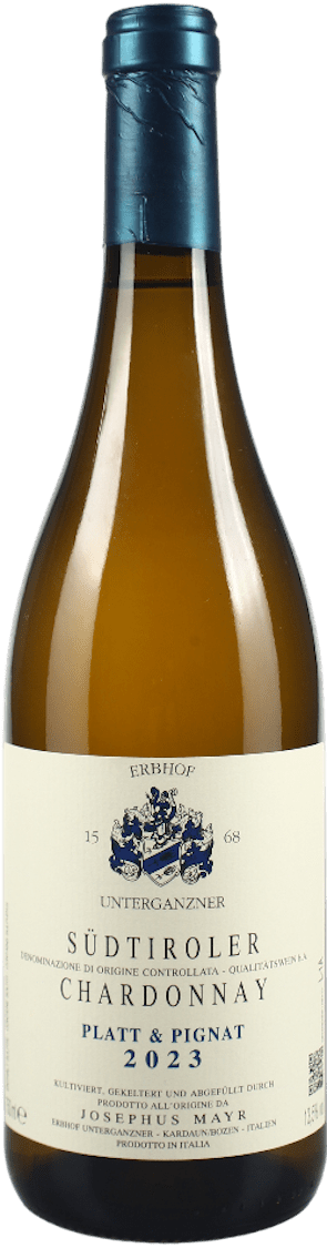 Erbhof Unterganzner Josephus Mayr Chardonnay Platt & Pignat 2023