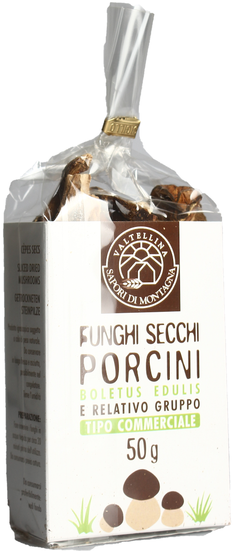 Sapori di Montagna Funghi Secchi Porcini Steinpilze getrocknet