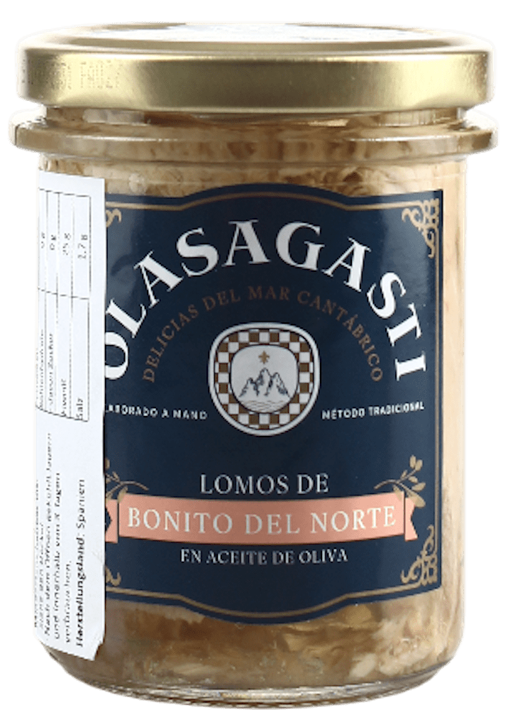 Olasagasti Lomos del Bonito del Norte-Thunfischfilets in Olivenöl