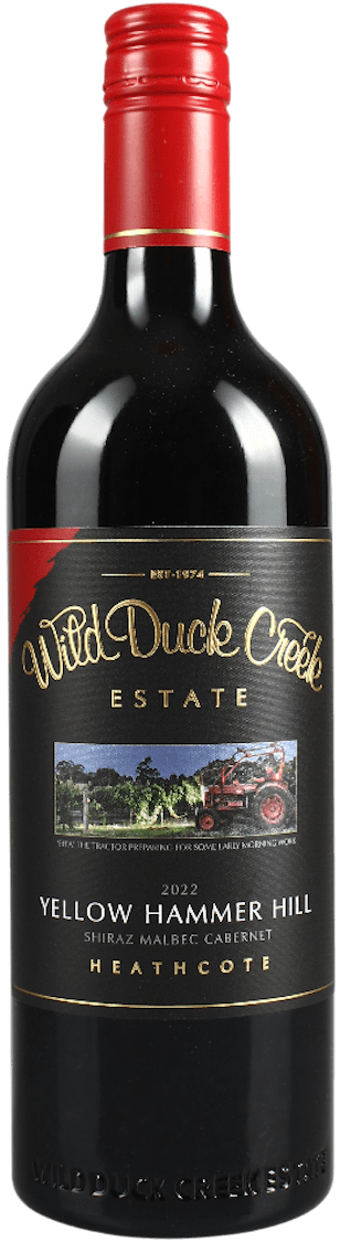 Wild Duck Creek Yellow Hammer Hill Shiraz Malbec Cabernet 2022