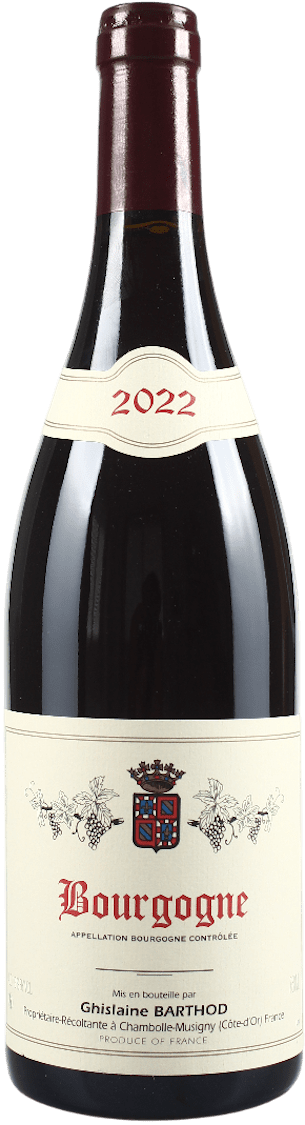 Ghislaine Barthod Bourgogne rouge 2023