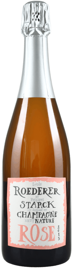 Louis Roederer Rosé Vintage Edition Philippe Starck 2015 Brut Nature