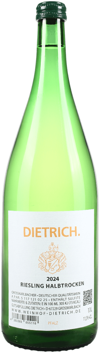 Dietrich Riesling halbtrocken 1,00 Liter