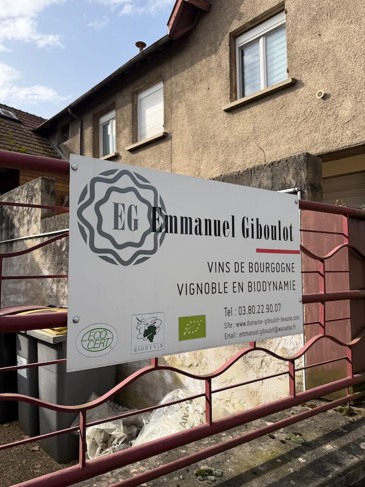 Emmanuel Giboulot Rully 1er Cru La Pucelle 2023 BIO