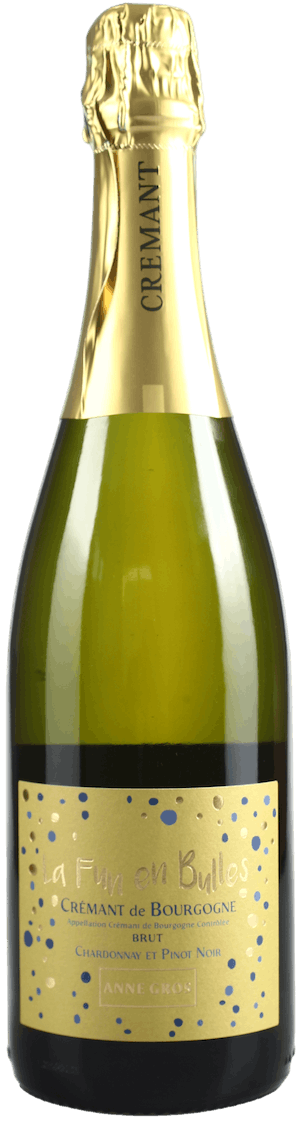 Anne Gros La Fun en Bulles Cremant de Bourgogne Gold Brut