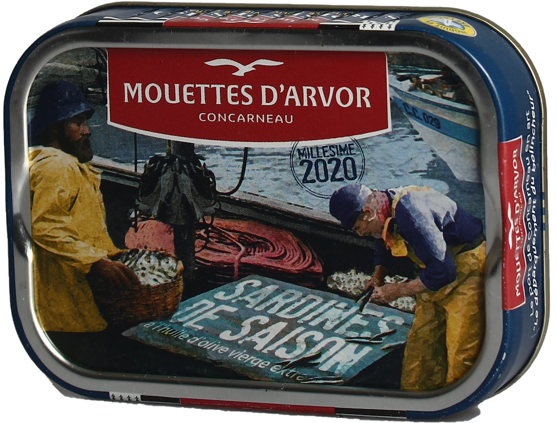 Jacques Gonidec Les Mouettes d'Arvor Jahrgangs Sardinen 2023