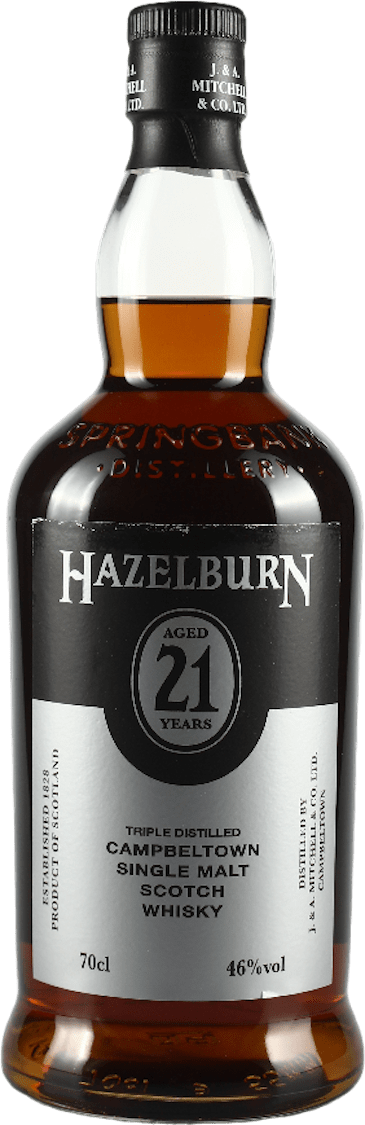 J & A Mitchell & Co Hazelburn 21 Jahre 46 %