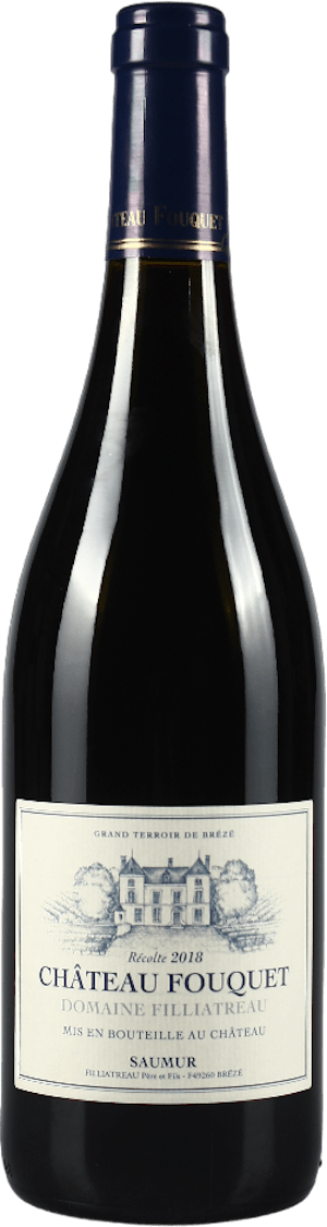 Château Fouquet Saumur rouge 2018 BIO