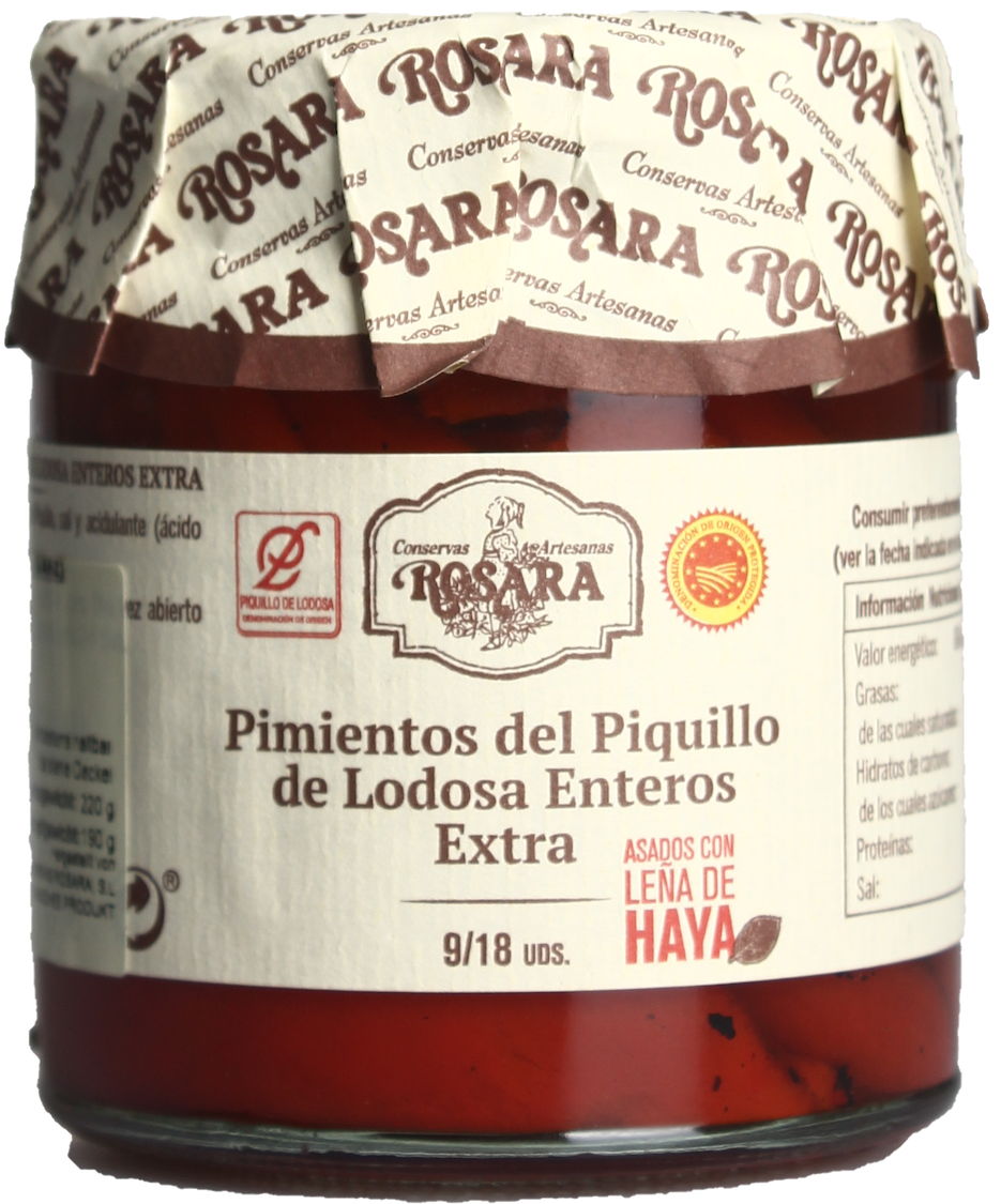 Conservas Rosara Pimientos del Piquillo Paprika ganz