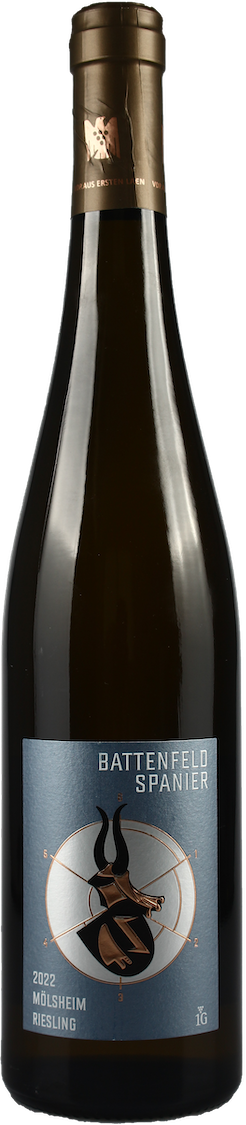 Battenfeld-Spanier Mölsheim Riesling trocken 2022 BIO