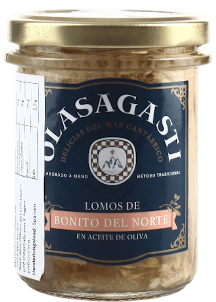 Olasagasti Lomos del Bonito del Norte-Thunfischfilets in Olivenöl