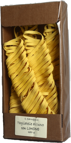 Tagliatelle all uovo con limone Eiernudeln mit Zitrone