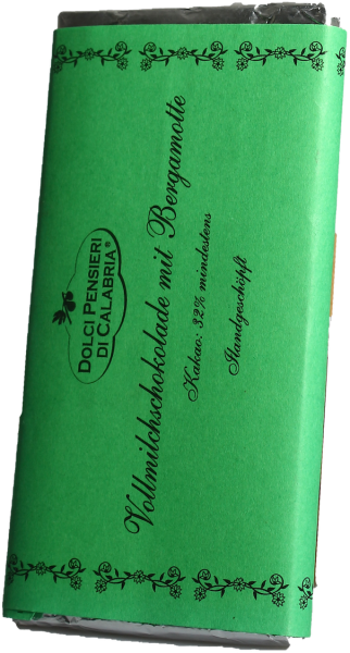 Dolci Pensierie di Calabria Vollmilchschokolade mit Bergamotte