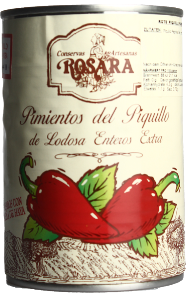 Conservas Rosara Pimientos del Piquillo Paprika ganz