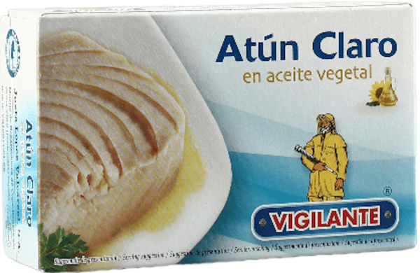 Vigilante Atun claro en aceite vegtal - Heller Thunfisch in Pflanzenöl