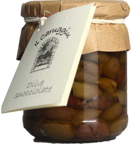 Il Caruggiu Olive Snocciolate Taggiasca Oliven