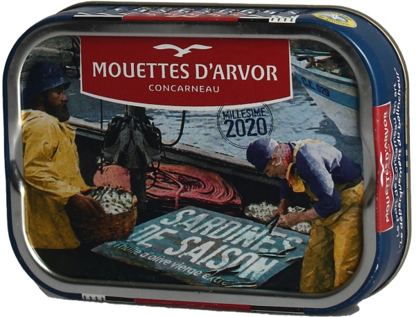 Jacques Gonidec Les Mouettes d'Arvor Jahrgangs Sardinen 2020