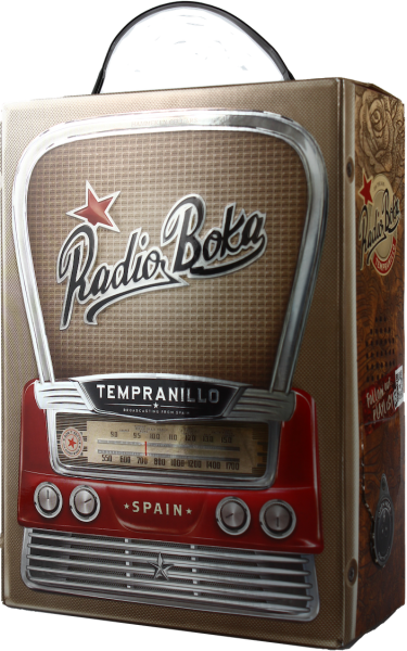 Radio Boka Tempranillo Bag in Box 3 Liter