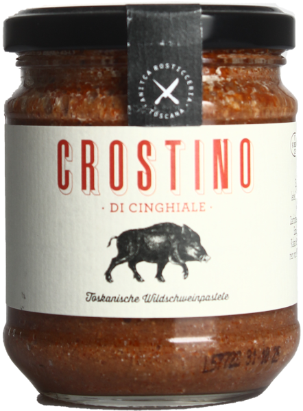 Crostino Paté di Cinghiale Wildschweinpastete Toskana