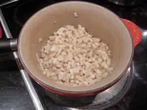 kikok_huhn_mit_gorgonzola_7 Sellerie hinzugeben...